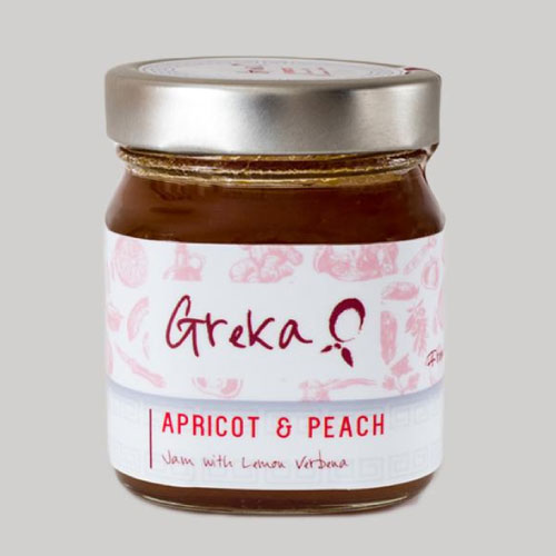 Greka Foods | Authentic Greek Jam | Apricot and Peach - Handmade - Quality Greek products