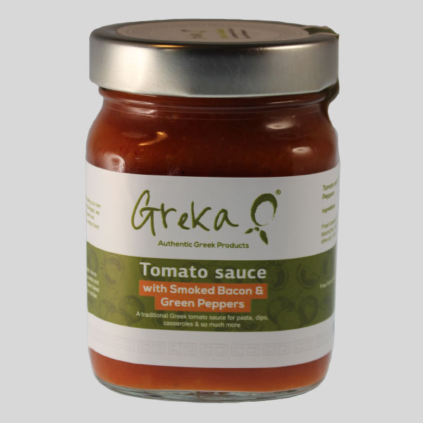 Greka Foods - Quality Greek food - Greek Cookery - Authentic Tomato Sauces - Smoked Bacon - Green Peppers