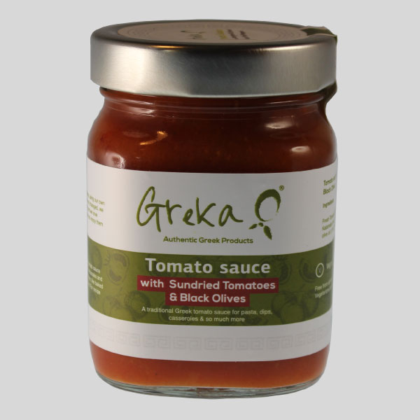 Greka Foods - Quality Greek food products - Greek Cookery - Authentic Tomato Sauces - Sundried Tomatoes - Black Kalamata Olives